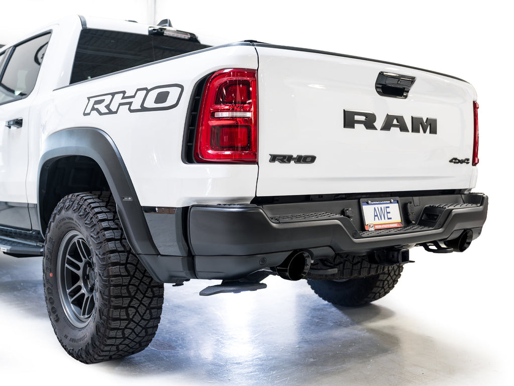 AWE Tuning 0FG Catback Exhaust for RAM RHO - Diamond Black Tips (3015-33630)