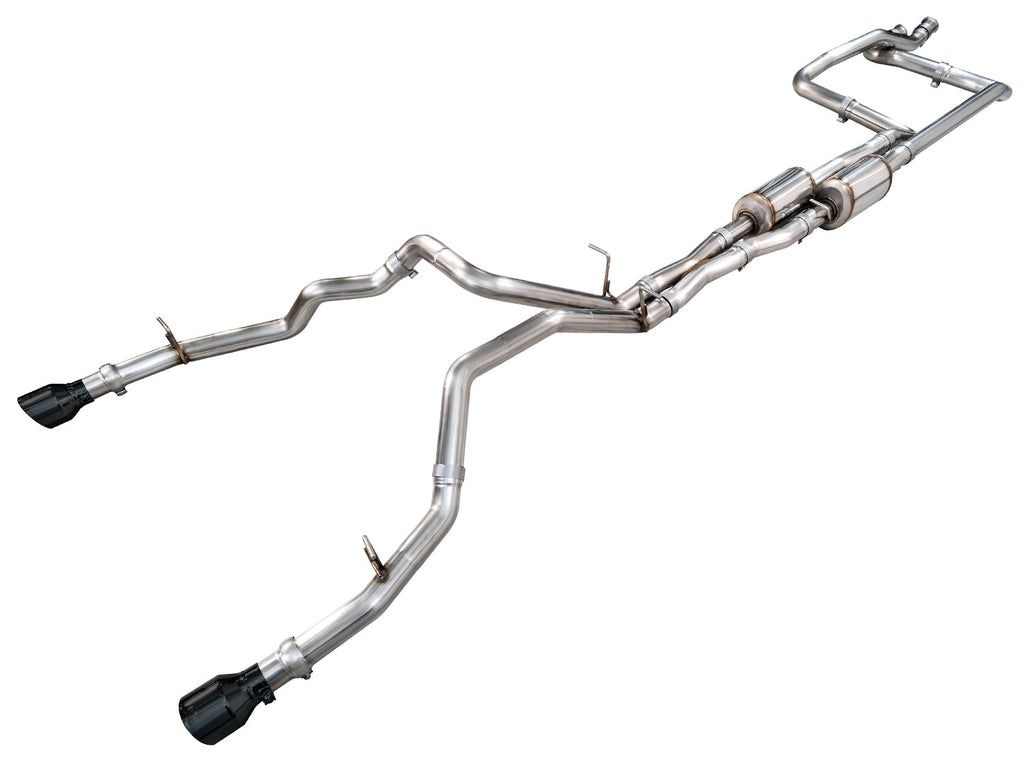 AWE Tuning 0FG Catback Exhaust for RAM RHO - Diamond Black Tips (3015-33630)