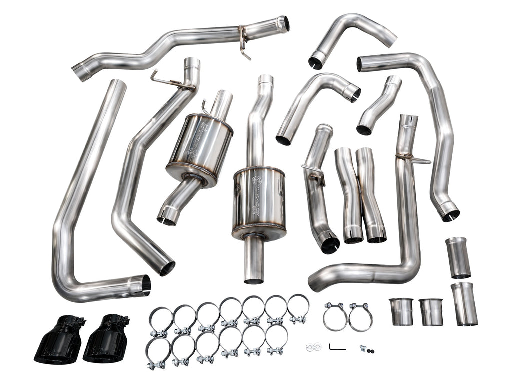 AWE Tuning 0FG Catback Exhaust for RAM RHO - Diamond Black Tips (3015-33630)