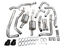 Load image into Gallery viewer, AWE Tuning 0FG Catback Exhaust for RAM RHO - Diamond Black Tips (3015-33630)