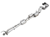 AWE 0FG Exhaust with BashGuard for 3rd Gen Tacoma - Dual Diamond Black Tips (3015-33826)