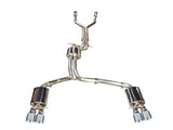 AWE Touring Edition Exhaust for Audi C7 S7 4.0T - Chrome Silver  Tips (3015-42012)