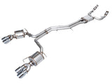 AWE Tuning Touring Edition Exhaust - Chrome Silver Tips for 19-23 Audi C8 S6/S7 (3015-42103)