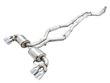 AWE Resonated Touring Edition Exhaust for G2X M340i / M440i - Chrome Silver (3015-42150)