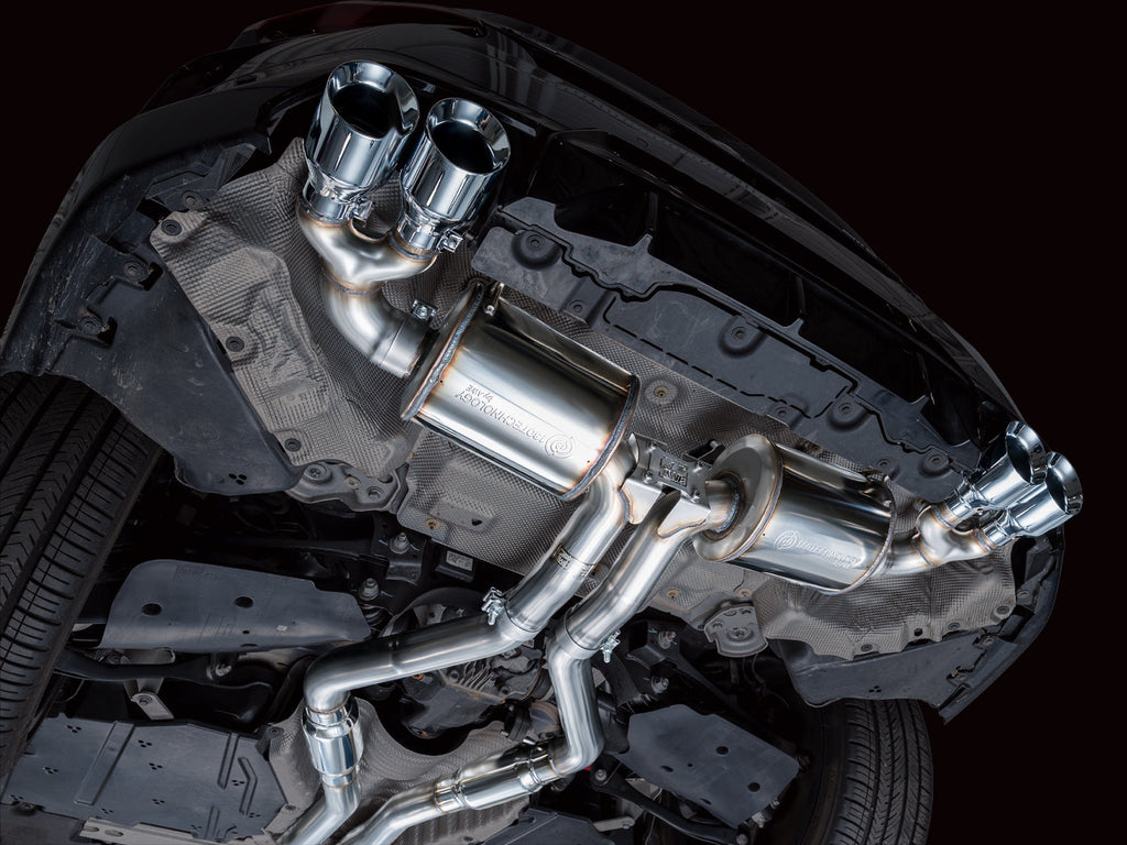 AWE Tuning 22-26 BMW M240i (G42) Touring Edition Exhaust - Chrome Silver Tips (3015-42240)