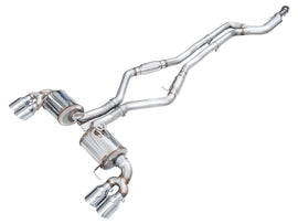 AWE Tuning 22-26 BMW M240i (G42) Touring Edition Exhaust - Chrome Silver Tips (3015-42240)