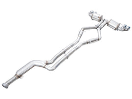 AWE Tuning 22-26 BMW M240i (G42) Touring Edition Exhaust - Chrome Silver Tips (3015-42240)