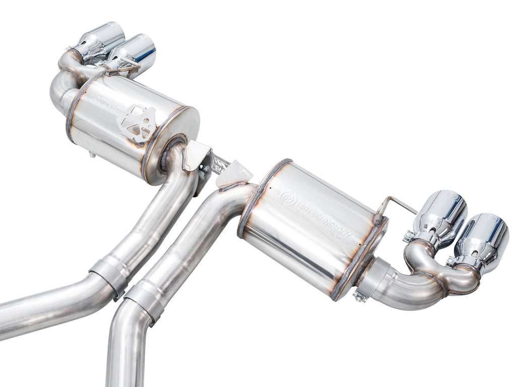 AWE Tuning 22-26 BMW M240i (G42) Touring Edition Exhaust - Chrome Silver Tips (3015-42240)