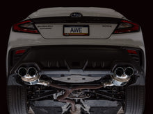 Load image into Gallery viewer, AWE Tuning Touring Edition Axleback Exhaust for VB Subaru WRX - Chrome Silver Tips (3015-42424)