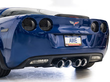 Load image into Gallery viewer, AWE Tuning Touring Edition Axleback Exhaust for C6 Chevrolet Corvette Z06/ZR1 - Chrome Silver Tips (3015-42606)