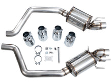 Load image into Gallery viewer, AWE Tuning Touring Edition Axleback Exhaust for C6 Chevrolet Corvette Z06/ZR1 - Chrome Silver Tips (3015-42606)