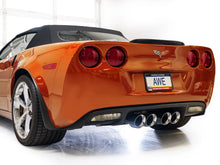 Load image into Gallery viewer, AWE Tuning Touring Edition Axleback Exhaust for C6 Chevrolet Corvette 6.0L (2005-2007) and 6.2L (2008) - Chrome Silver Tips (3015-42660)