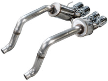 Load image into Gallery viewer, AWE Tuning Touring Edition Axleback Exhaust for C6 Chevrolet Corvette 6.0L (2005-2007) and 6.2L (2008) - Chrome Silver Tips (3015-42660)
