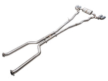 Load image into Gallery viewer, AWE Tuning Touring Edition Catback Exhaust for BMW G90/G99 M5 - Chrome Silver Tips (3015-42790)