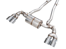 Load image into Gallery viewer, AWE Tuning Touring Edition Catback Exhaust for BMW G90/G99 M5 - Chrome Silver Tips (3015-42790)
