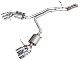 AWE Tuning Touring Edition Catback Exhaust w/ Chrome Silver Tips for 19-21 Porsche Macan 3.0T/2.9TT (3015-42951)