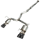 AWE Touring Edition Exhaust for 2015+ VA WRX Sedan - Diamond Black Quad Tips (102mm) (3015-43102)