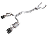 AWE Tuning Touring Edition Exhaust - Diamond Black Tips for 19-23 Audi C8 S6/S7 (3015-43107)