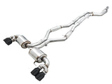 AWE Resonated Touring Edition Exhaust for G2X M340i / M440i - Diamond Black Tips (3015-43158)