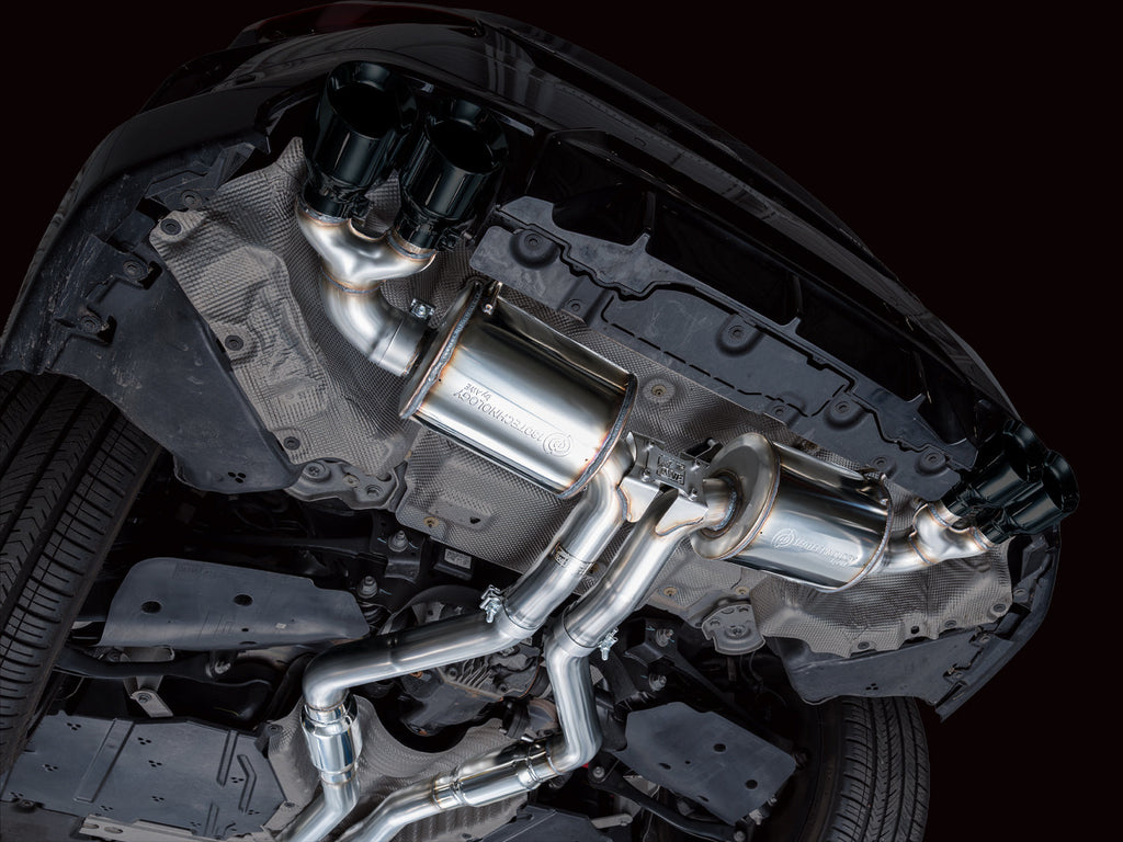 AWE Tuning 22-26 BMW M240i (G42) Touring Edition Exhaust - Diamond Black Tips (3015-43240)