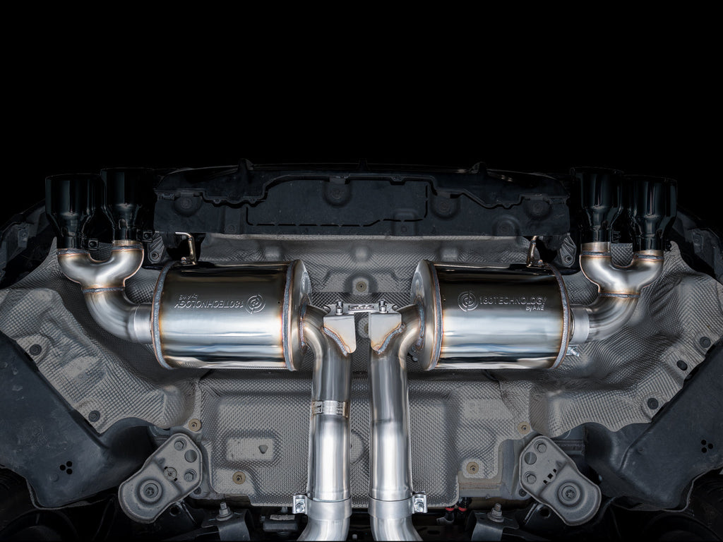 AWE Tuning 22-26 BMW M240i (G42) Touring Edition Exhaust - Diamond Black Tips (3015-43240)