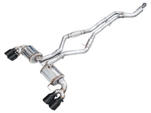 Load image into Gallery viewer, AWE Tuning 22-26 BMW M240i (G42) Touring Edition Exhaust - Diamond Black Tips (3015-43240)