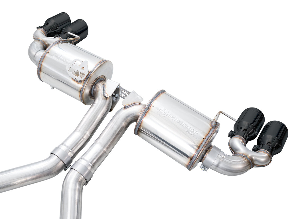 AWE Tuning 22-26 BMW M240i (G42) Touring Edition Exhaust - Diamond Black Tips (3015-43240)