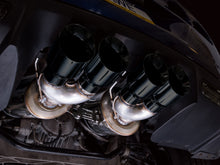Load image into Gallery viewer, AWE Tuning Touring Edition Axleback Exhaust for C6 Chevrolet Corvette Z06/ZR1 - Diamond Black Tips (3015-43606)