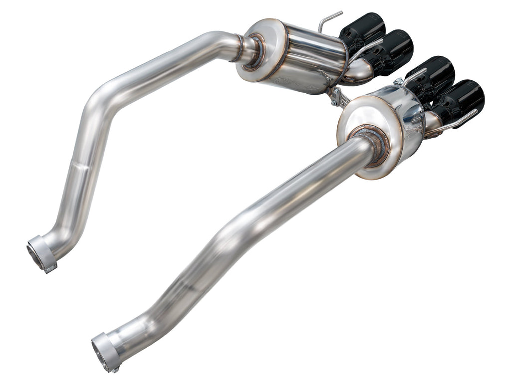AWE Tuning Touring Edition Axleback Exhaust for C6 Chevrolet Corvette Z06/ZR1 - Diamond Black Tips (3015-43606)