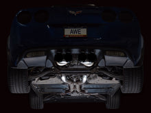 Load image into Gallery viewer, AWE Tuning Touring Edition Axleback Exhaust for C6 Chevrolet Corvette Z06/ZR1 - Diamond Black Tips (3015-43606)