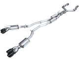 AWE Tuning 2020+ Ford Explorer ST Touring Edition Exhaust w/ Diamond Black Tips (3015-43625)