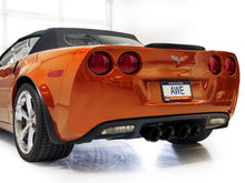 Load image into Gallery viewer, AWE Tuning Touring Edition Axleback Exhaust for C6 Chevrolet Corvette 6.0L (2005-2007) and 6.2L (2008) - Diamond Black Tips (3015-43660)