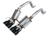 AWE Tuning Touring Edition Axleback Exhaust for C6 Chevrolet Corvette 6.2L (2009-2013) - Diamond Black Tips (3015-43662)