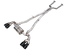 Load image into Gallery viewer, AWE Tuning Touring Edition Catback Exhaust for BMW G90/G99 M5 - Diamond Black Tips (3015-43790)