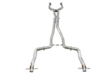 AWE Track Edition Exhaust System for Mercedes-Benz W205 AMG C63/S Sedan (no tips) (3020-31014)