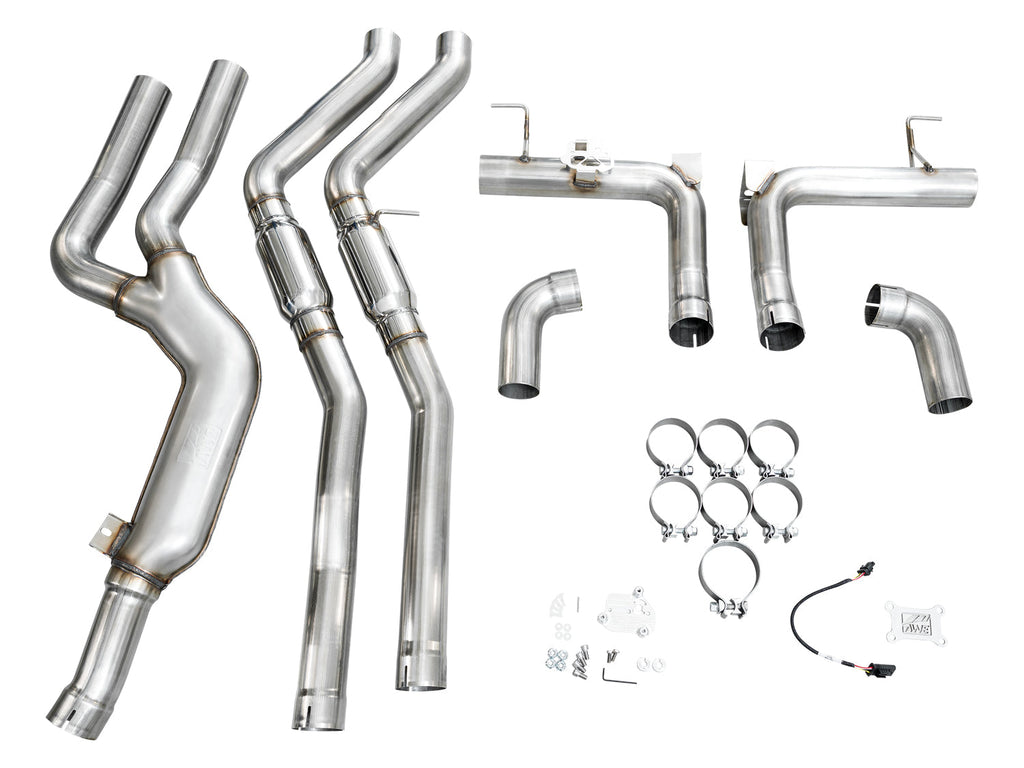 AWE Tuning 22-26 BMW M240i (G42) Track Edition Exhaust - OE Tips (3020-31240)