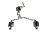 AWE Non-Resonated Exhaust System (Downpipe-Back) for 8R Q5 3.2L - Chrome Silver  Tips (3020-32018)