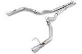 AWE Track Edition Cat-back Exhaust for S550 Mustang GT - Dual Tip - Chrome Silver Tips (3020-32028)