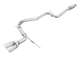 AWE Track Edition Cat-back Exhaust for Ford Focus ST - Chrome Silver Tips (3020-32034)