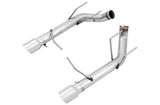 AWE Track Edition Axle-back Exhaust for the S197 Ford Mustang GT - Chrome Silver Tips (3020-32040)