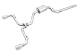 AWE Track Edition Exhaust for VW MK7.5 GTI - Chrome Silver Tips (3020-32042)