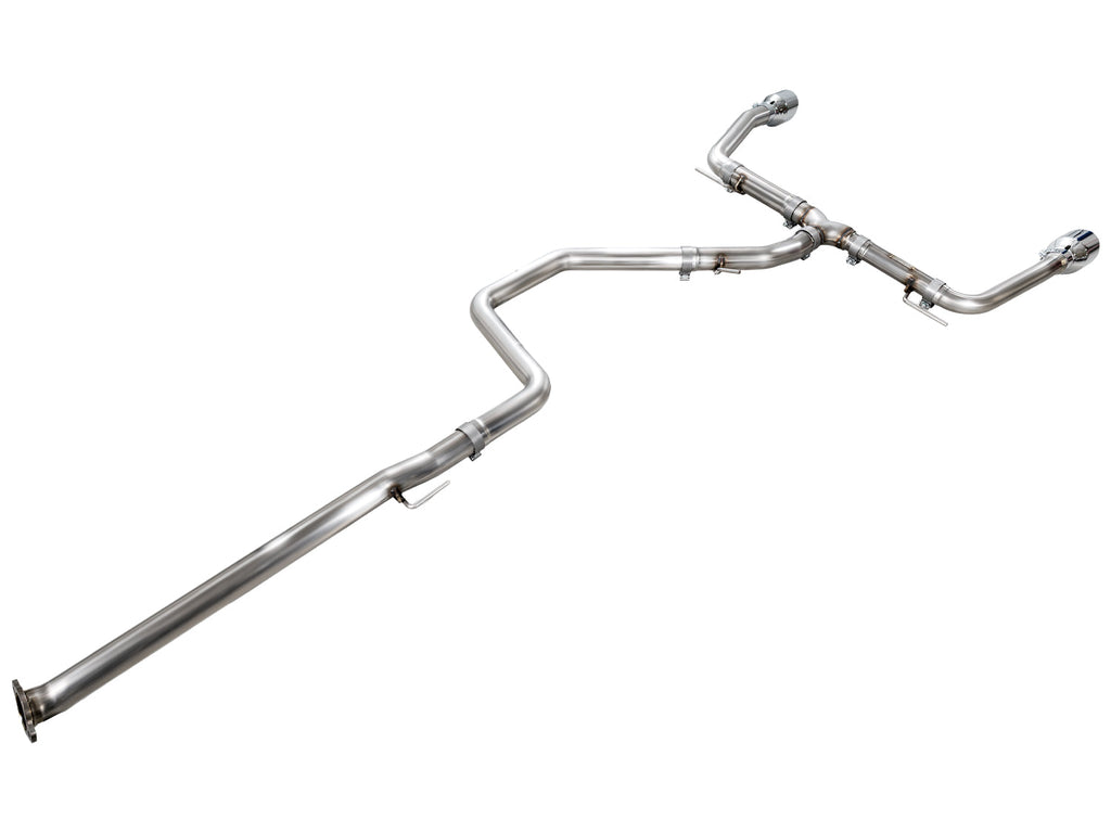 AWE Tuning Track Edition Exhaust for Elantra N - Chrome Silver Tips (3020-32237)