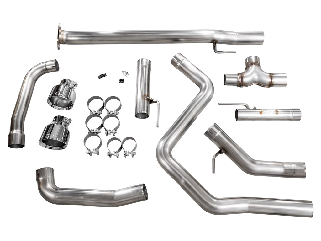 AWE Tuning Track Edition Exhaust for Elantra N - Chrome Silver Tips (3020-32237)