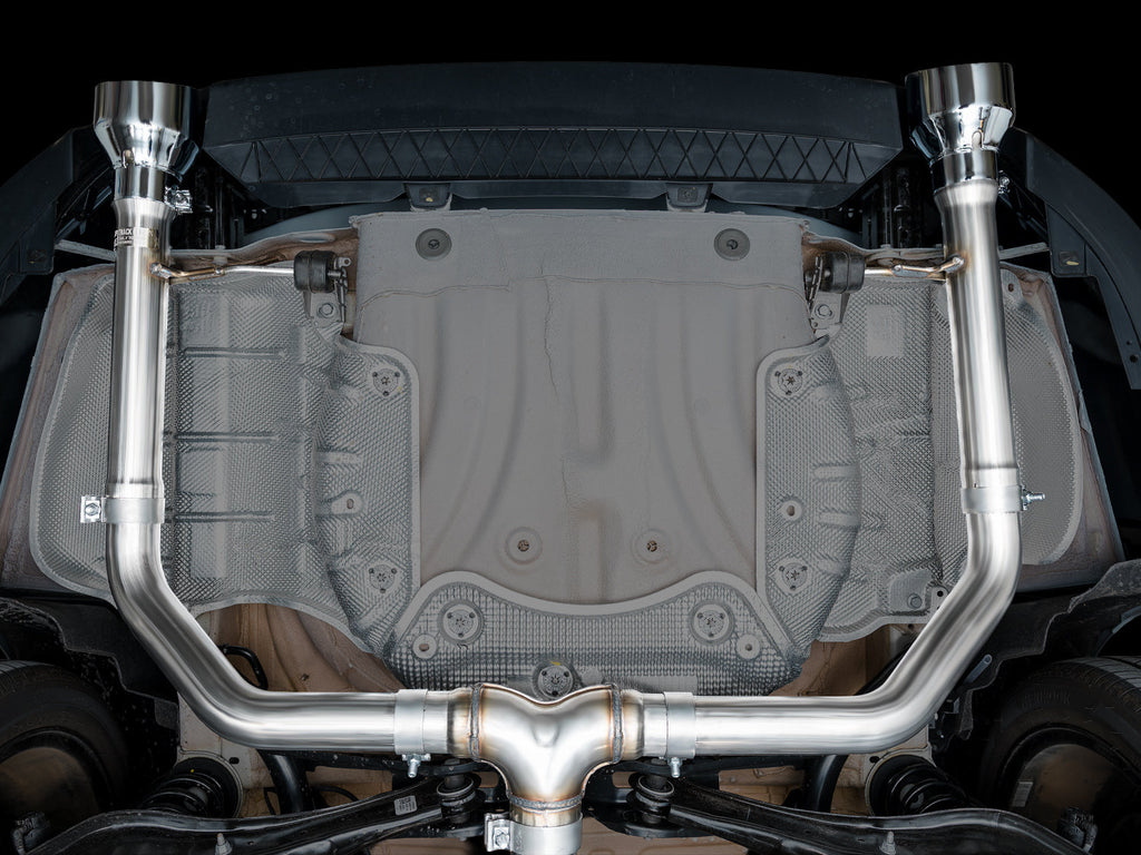 AWE Tuning Track Edition Exhaust for MK7.5 GLI - Chrome Silver Tips (3020-32275)