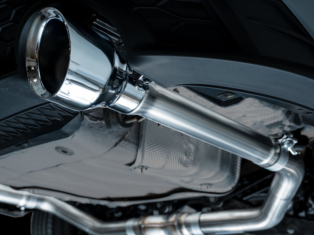 AWE Tuning Track Edition Exhaust for MK7.5 GLI - Chrome Silver Tips (3020-32275)