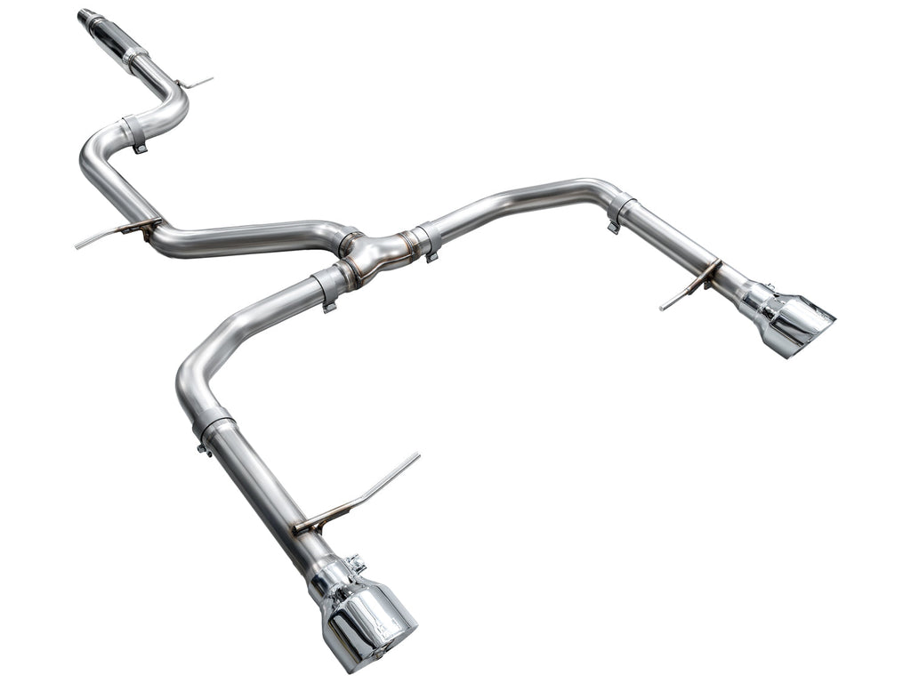 AWE Tuning Track Edition Exhaust for MK7.5 GLI - Chrome Silver Tips (3020-32275)
