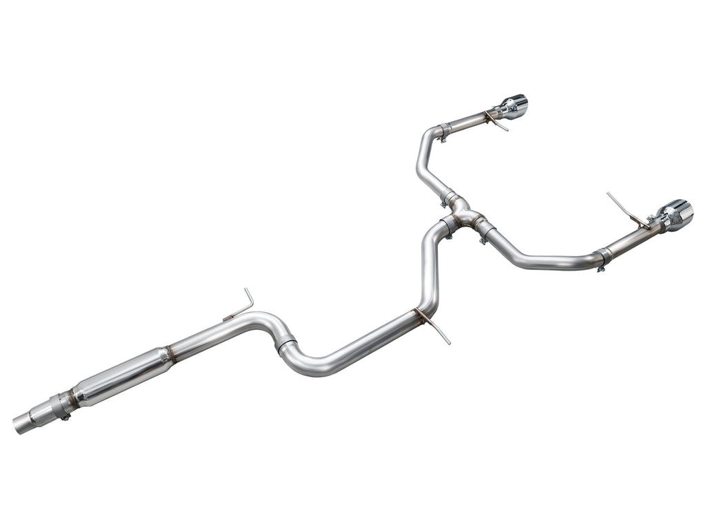 AWE Tuning Track Edition Exhaust for MK7.5 GLI - Chrome Silver Tips (3020-32275)