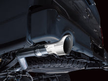 Load image into Gallery viewer, AWE Tuning 0FG Non-Resonated Catback for '21+ Ford F-150 Tremor (With Bumper Cutouts) - Chrome Silver Tips (3020-32402)
