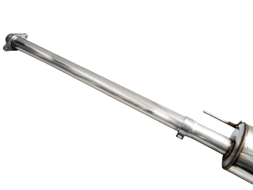 AWE Tuning 0FG Non-Resonated Catback for '21+ Ford F-150 Tremor (With Bumper Cutouts) - Chrome Silver Tips (3020-32402)