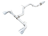 AWE Track Edition Exhaust for VW MK8 GTI - Chrome Silver Tips (3020-32658)